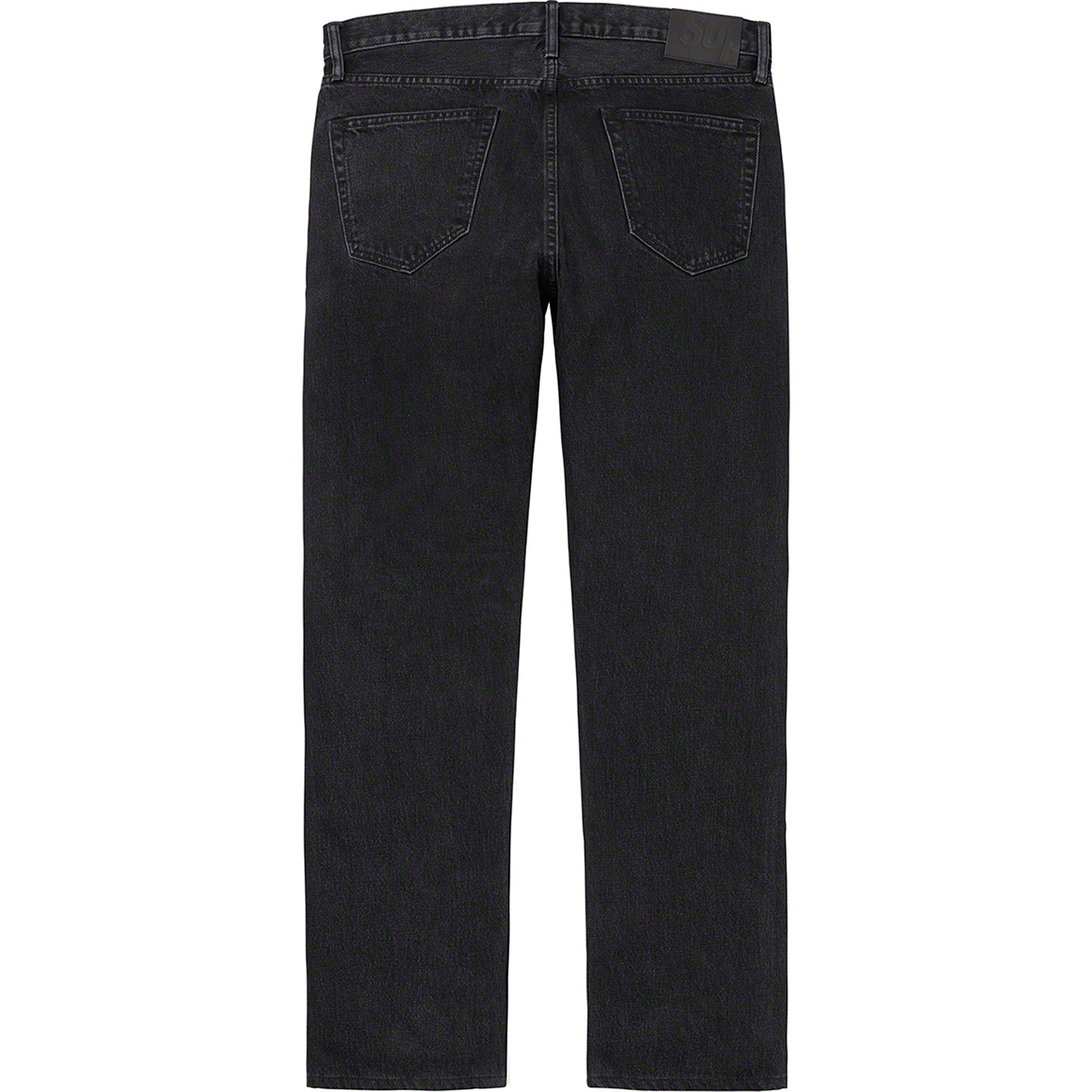 Stone Washed Black Slim Jean | Supreme 22fw