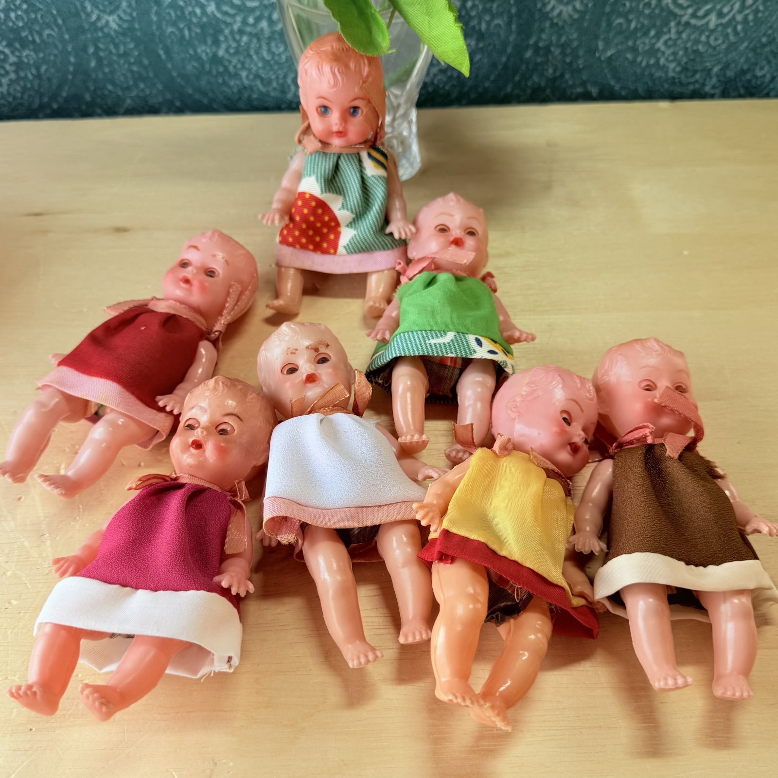 ままごとおもちゃ☆赤ちゃんベビーカー スリープアイ人形 ガラガラ