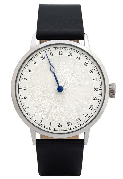 Buy 24 hour single hand wrist watch Svalbard Solfestuka AA11