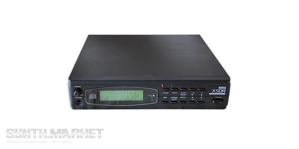 Korg X5DR: Tabletop Sound Module/ Tone Generator